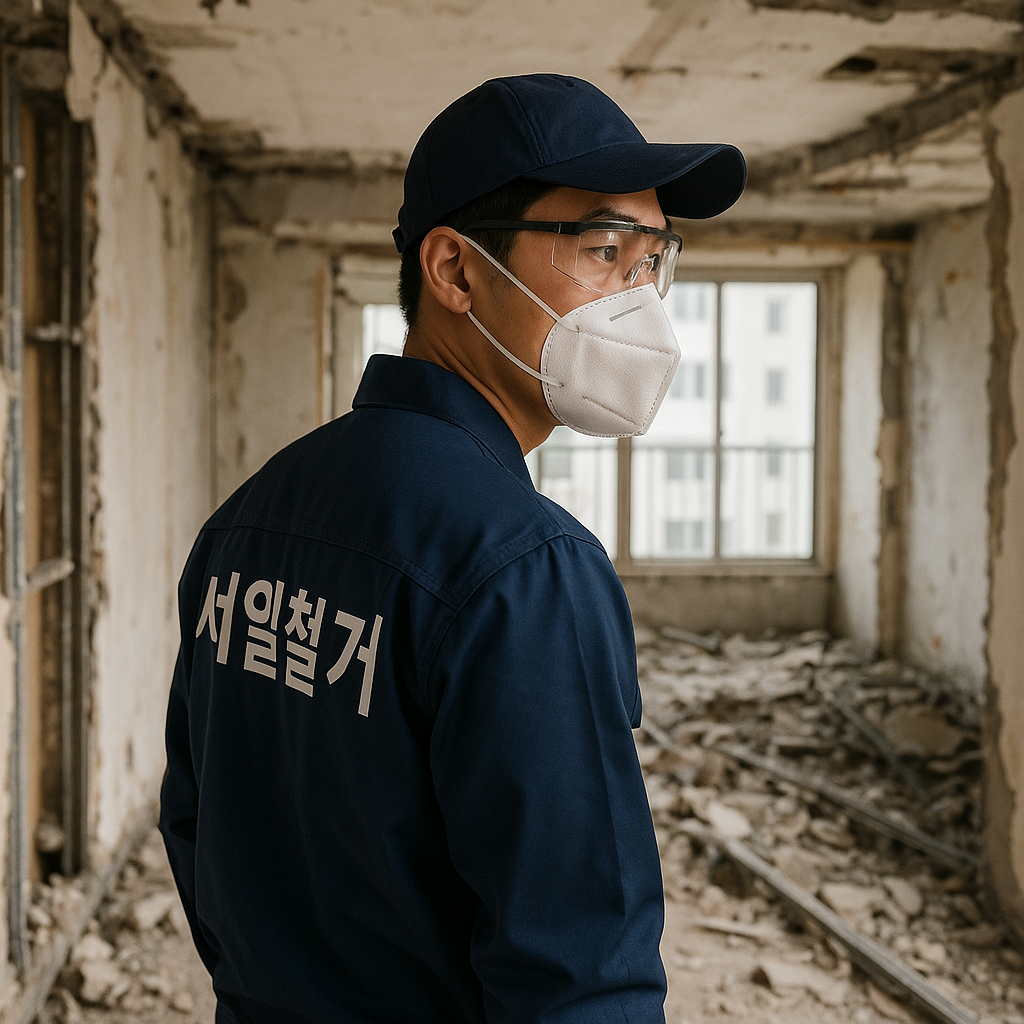투명한 철거견적